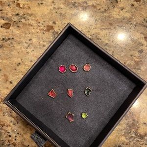 Mettle and Silver White Gold Threadless Ends Huge Lot!!